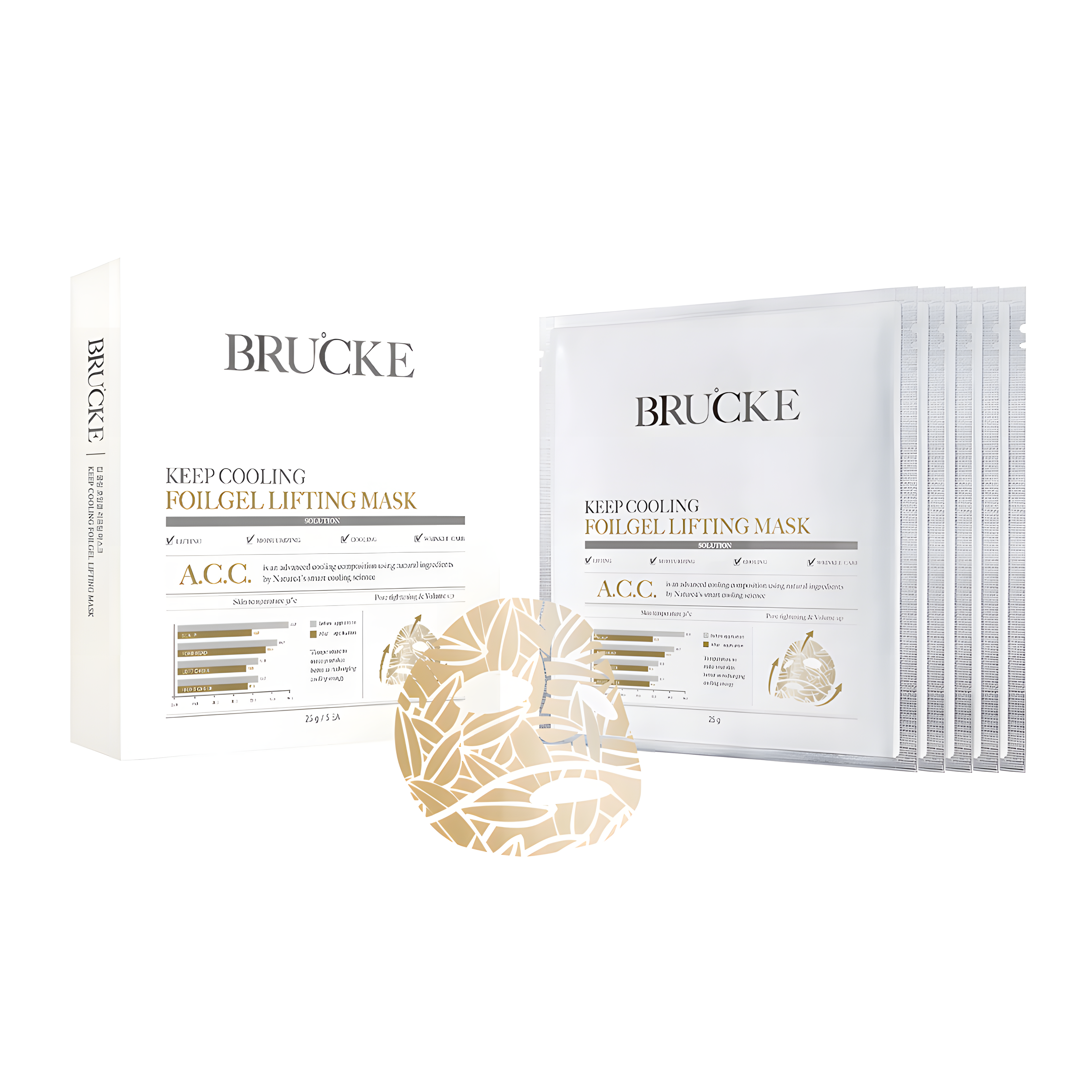 킵 쿨링 호일겔 리프팅 마스크/5매(Keep Cooling Foilgel Lifting Mask/5ea)